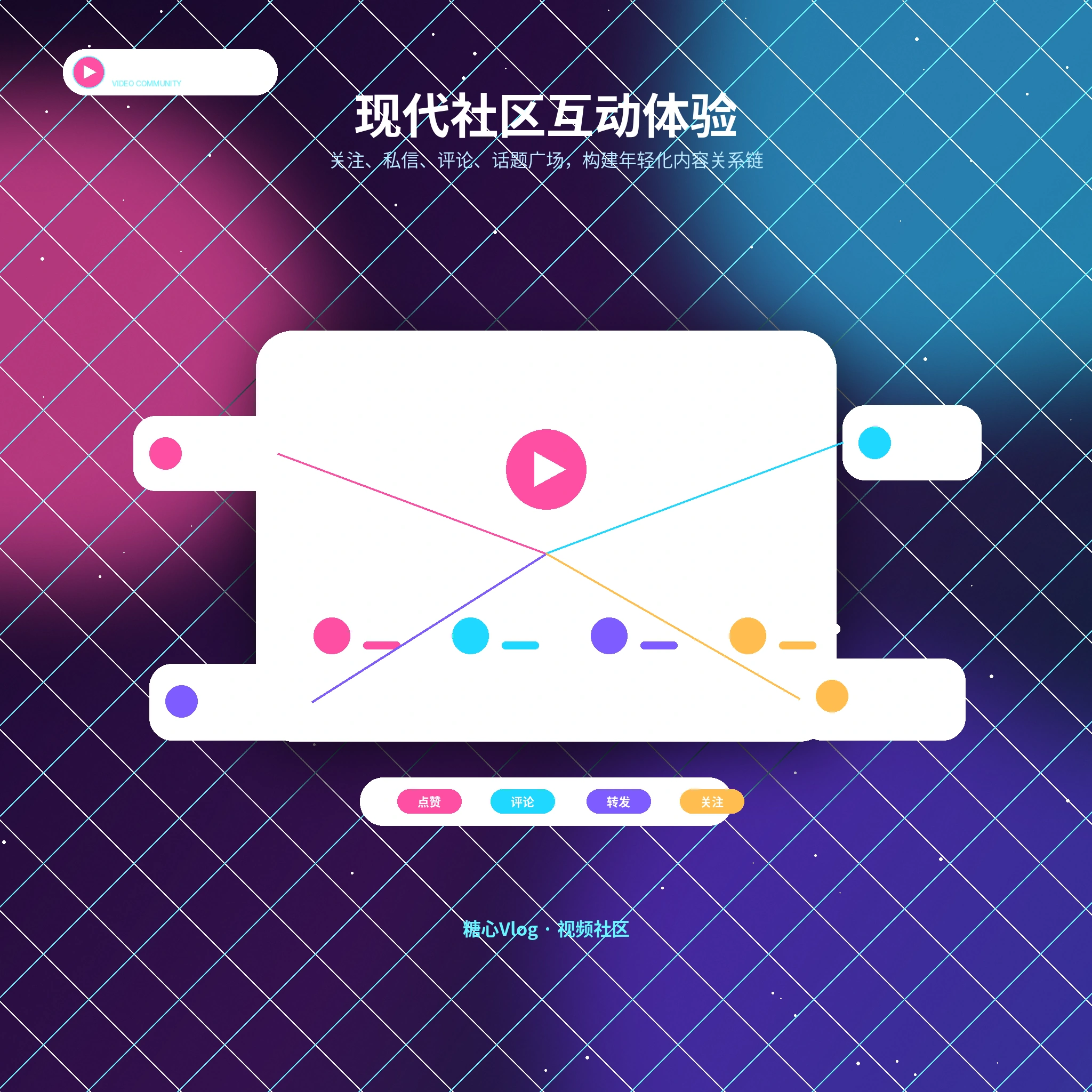 生活动态、照片与文字记录的内容画面